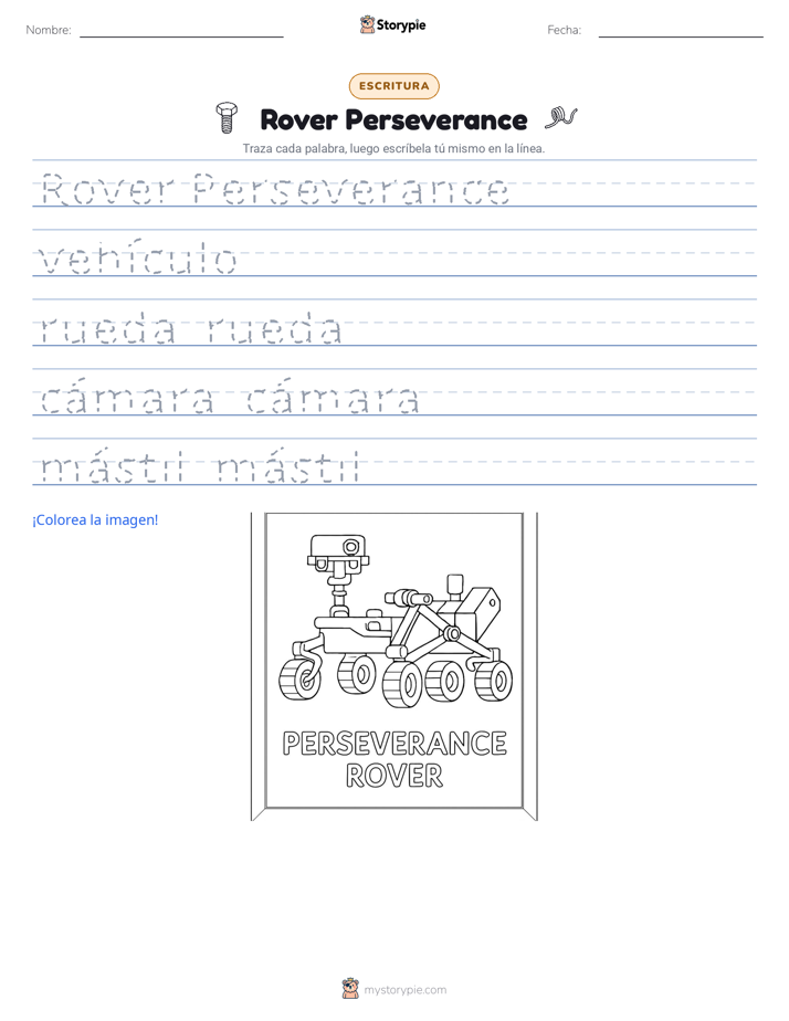 Práctica de Escritura