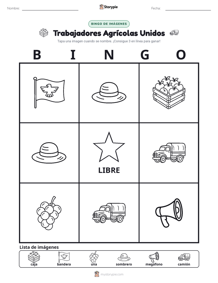 Bingo de Imágenes