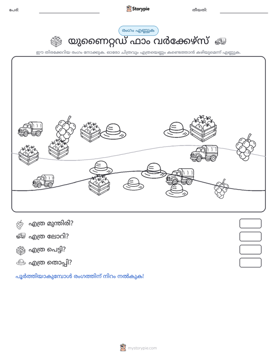 എണ്ണുന്ന ദൃശ്യങ്ങൾ