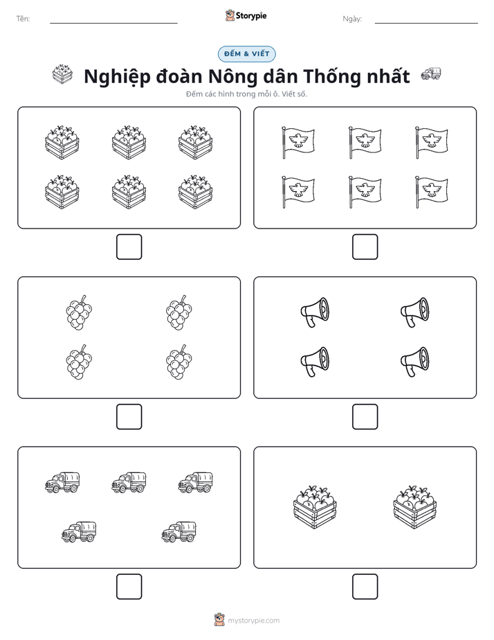 Đếm & Viết