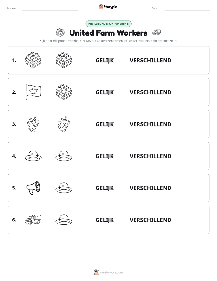 Zelfde of Verschillend