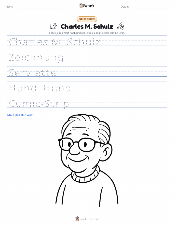 Schreibübung