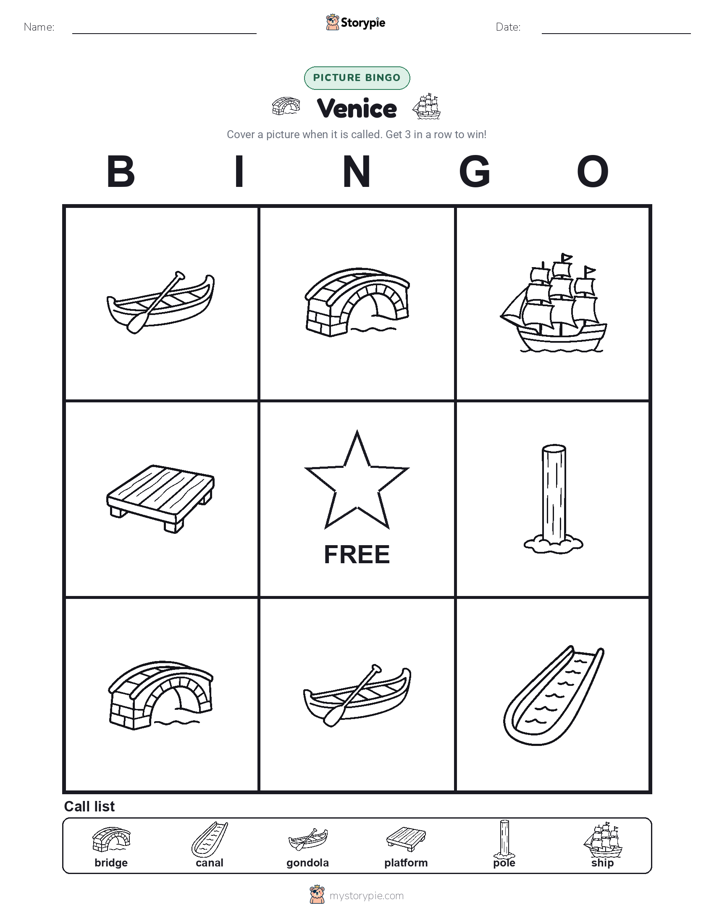 Picture Bingo