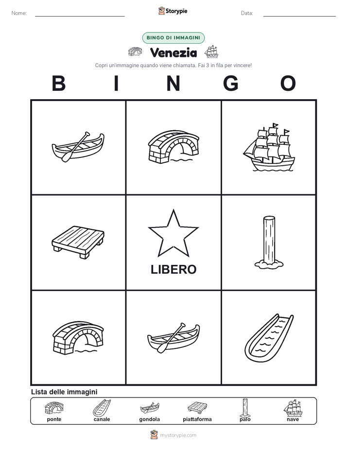 Bingo delle Immagini