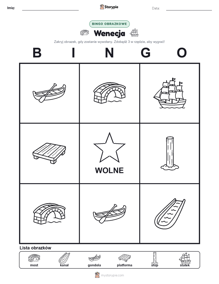 Bingo obrazkowe