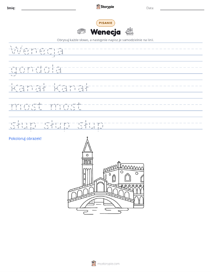 Ćwiczenie Pisania