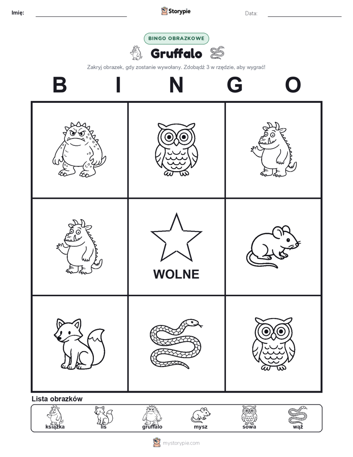 Bingo obrazkowe