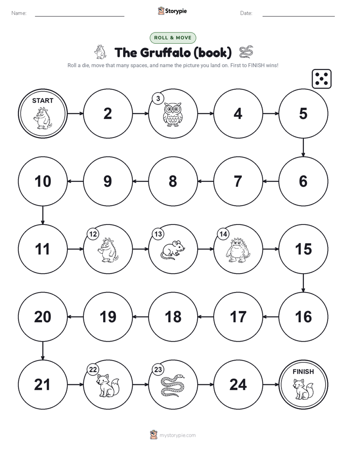 Roll & Move Game
