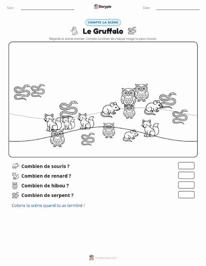 Scène de Comptage