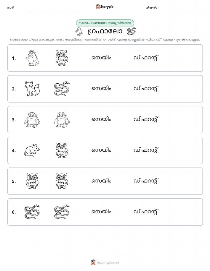 ഒന്നോ വ്യത്യാസമോ