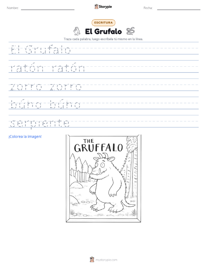 Práctica de Escritura