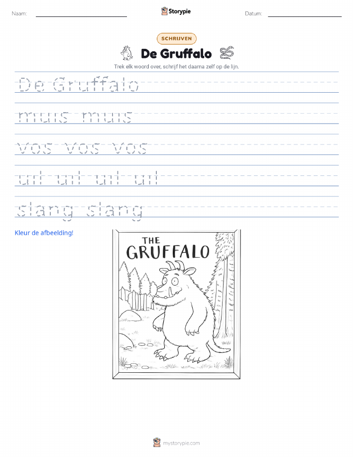 Schrijf Oefening