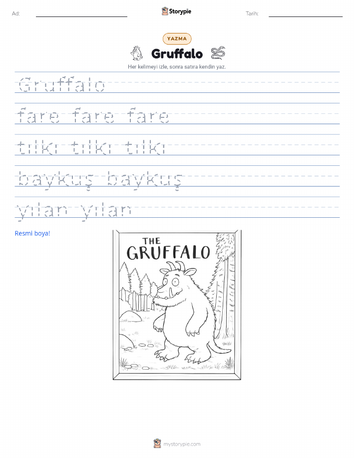 Yazma Pratiği