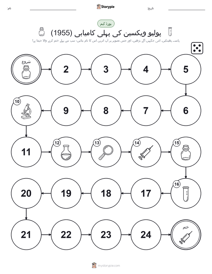 رول اور منتقل کریں کھیل