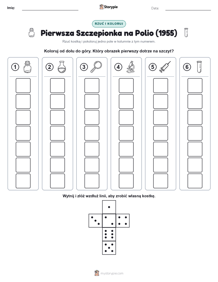 Rzuć i koloruj