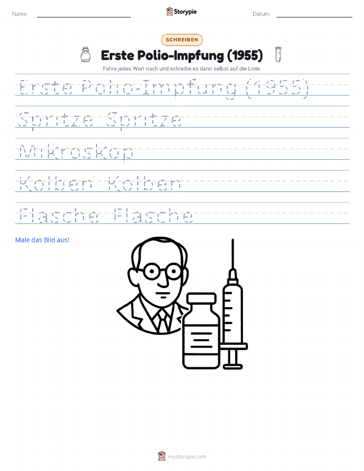 Schreibübung