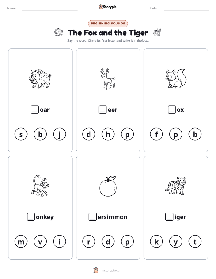 Beginning Sounds