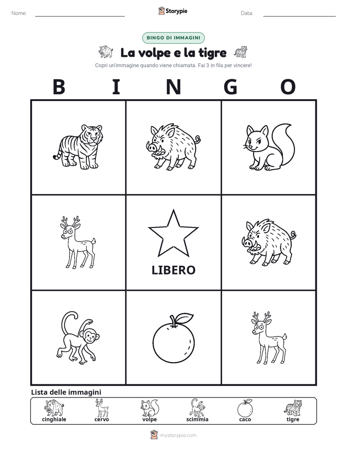 Bingo delle Immagini