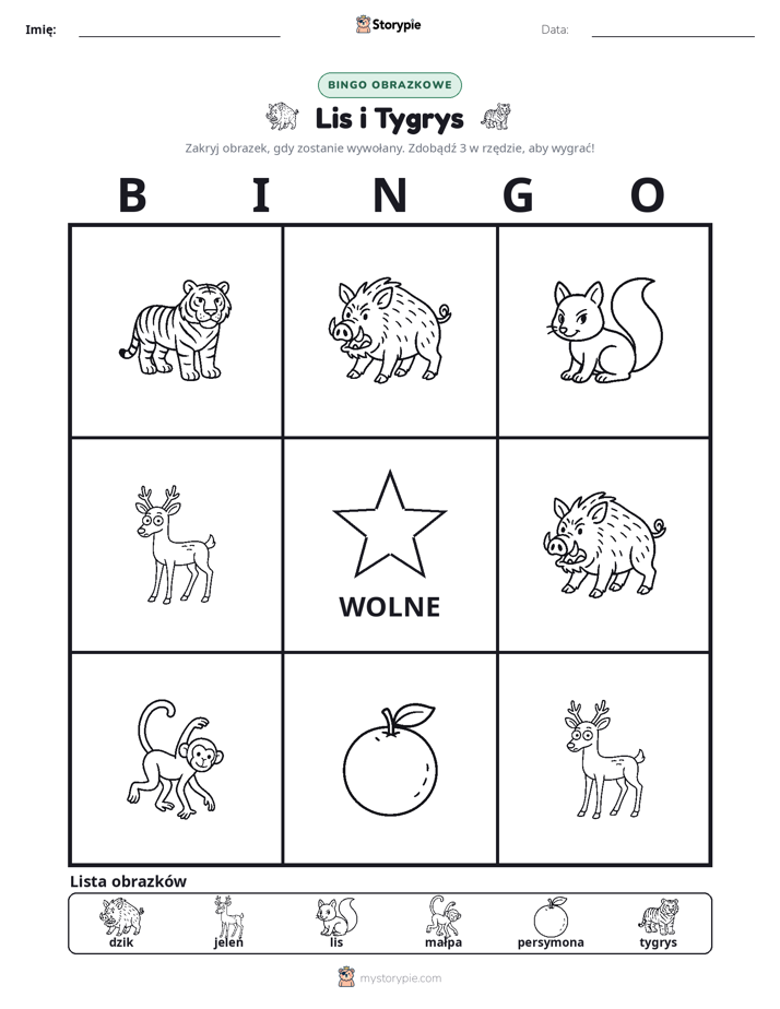 Bingo obrazkowe