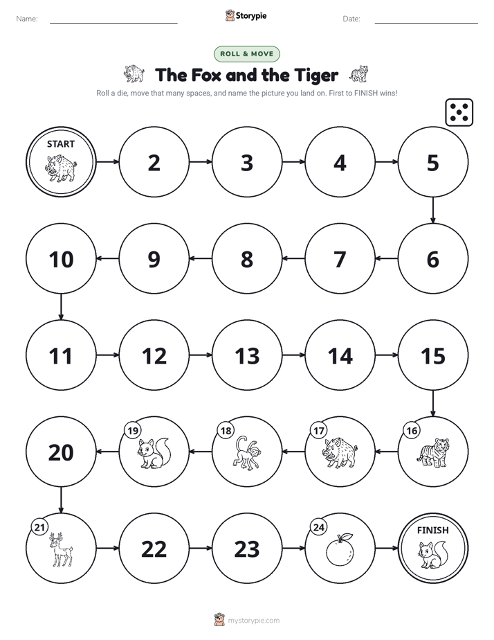 Roll & Move Game