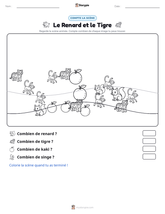 Scène de Comptage