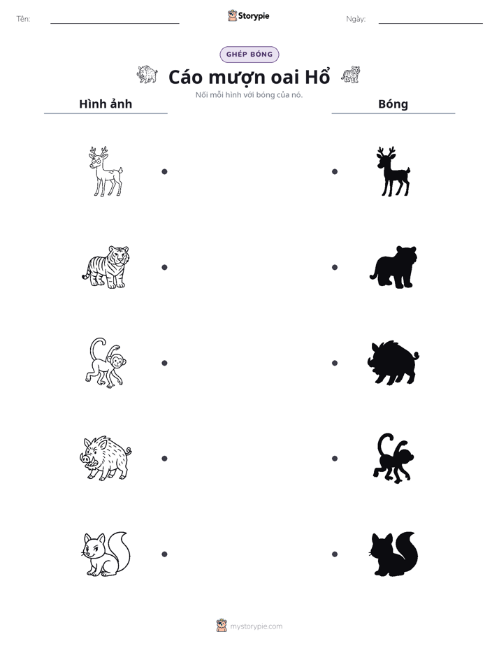Ghép Hình Bóng