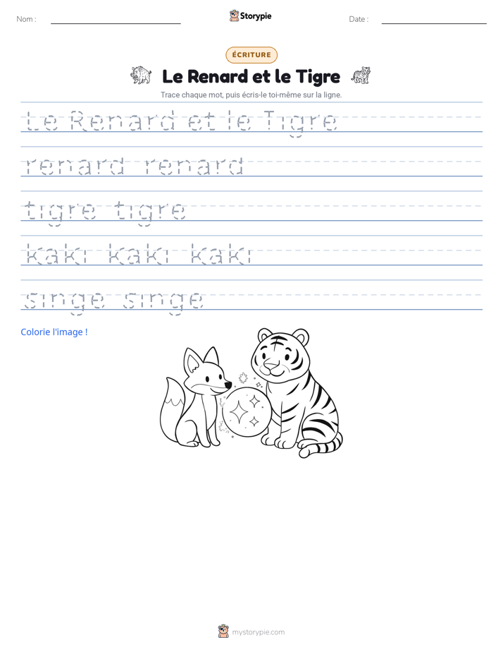 Pratique d'écriture