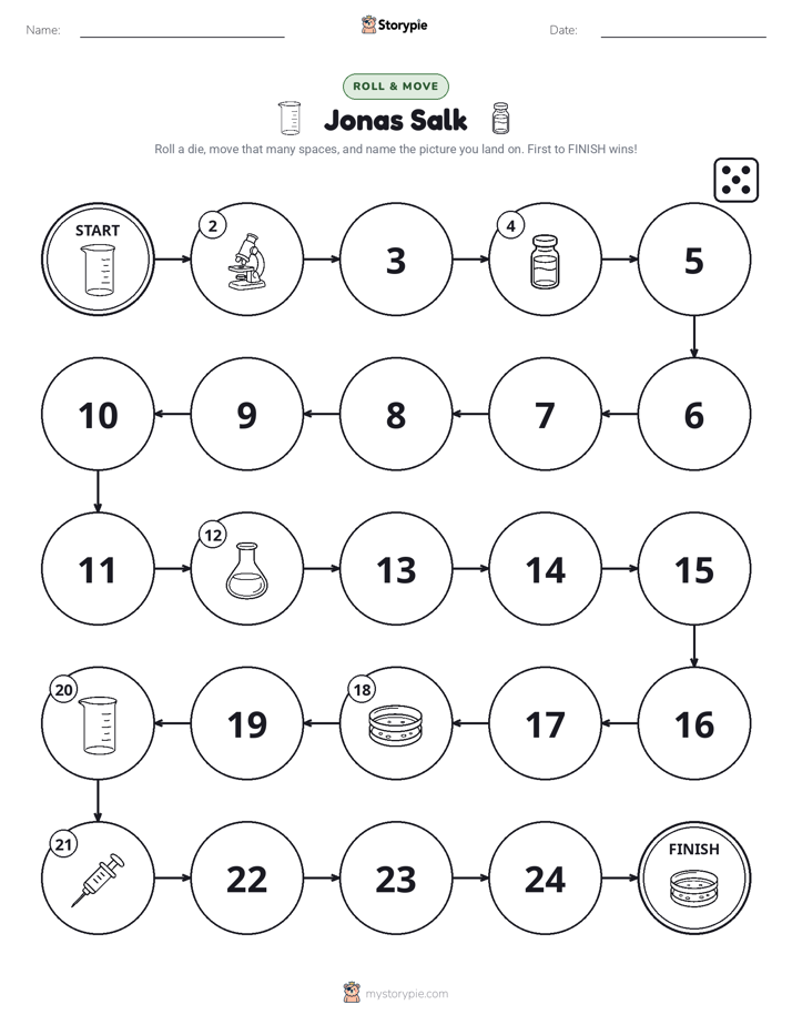 Roll & Move Game