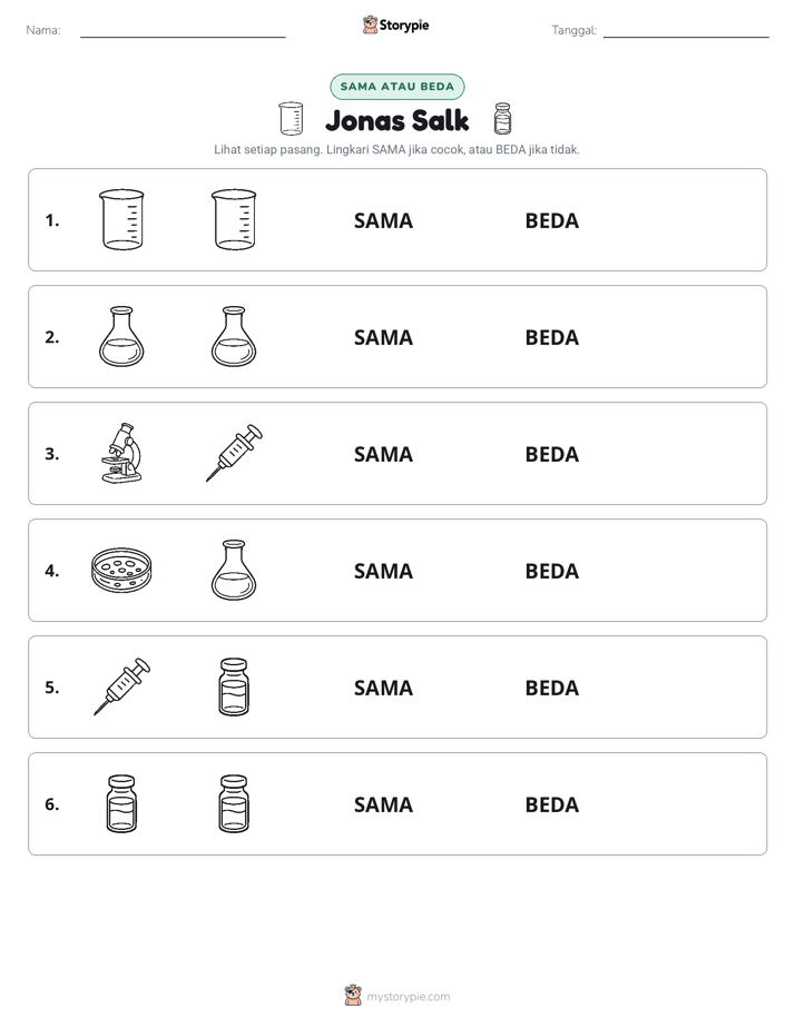 Sama atau Berbeda