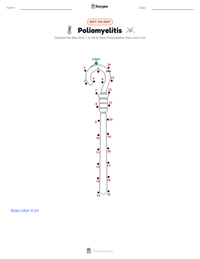Poliomyelitis printable worksheet preview