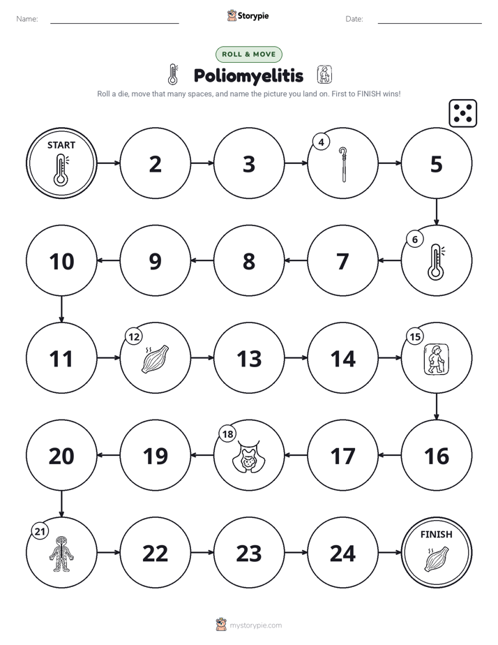 Roll & Move Game