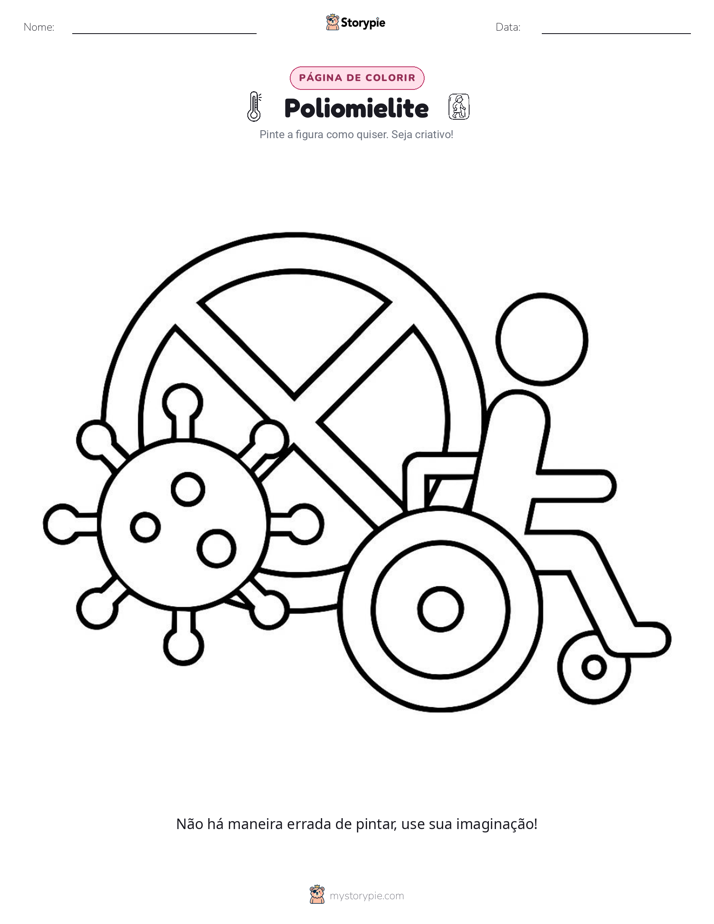 Página para colorir