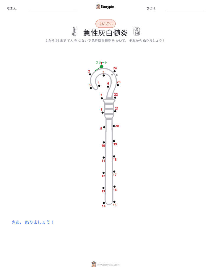 点つなぎ