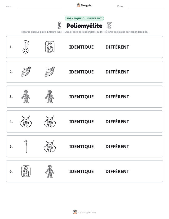 Identique ou Différent