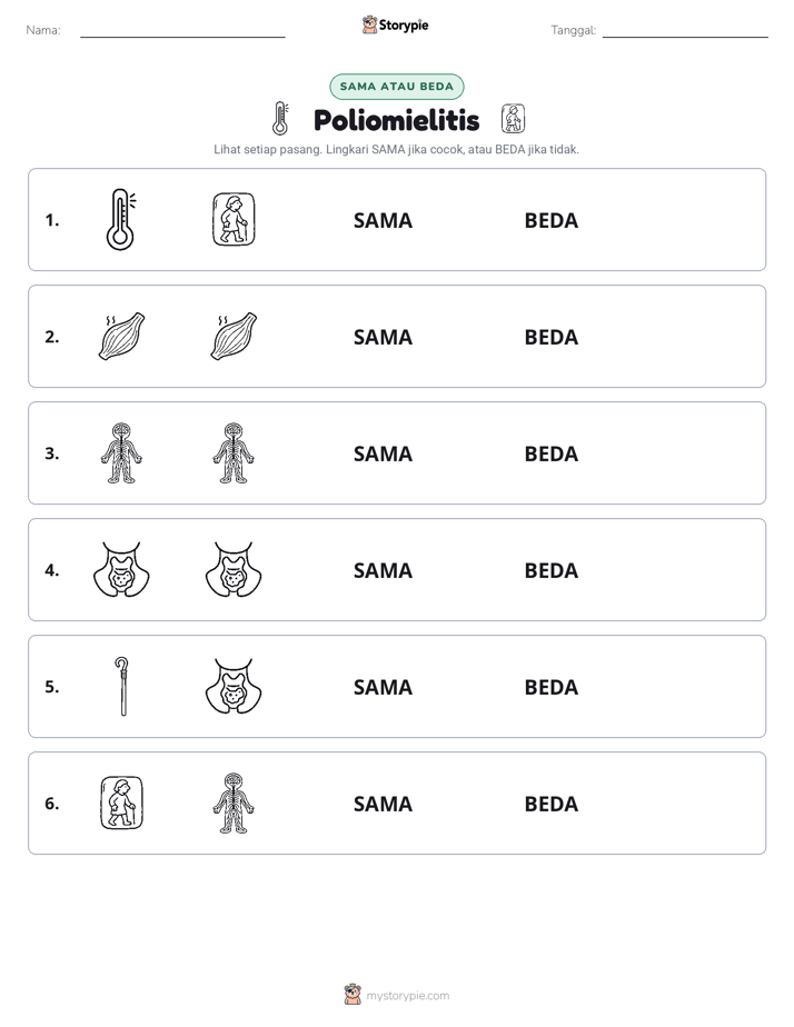 Sama atau Berbeda