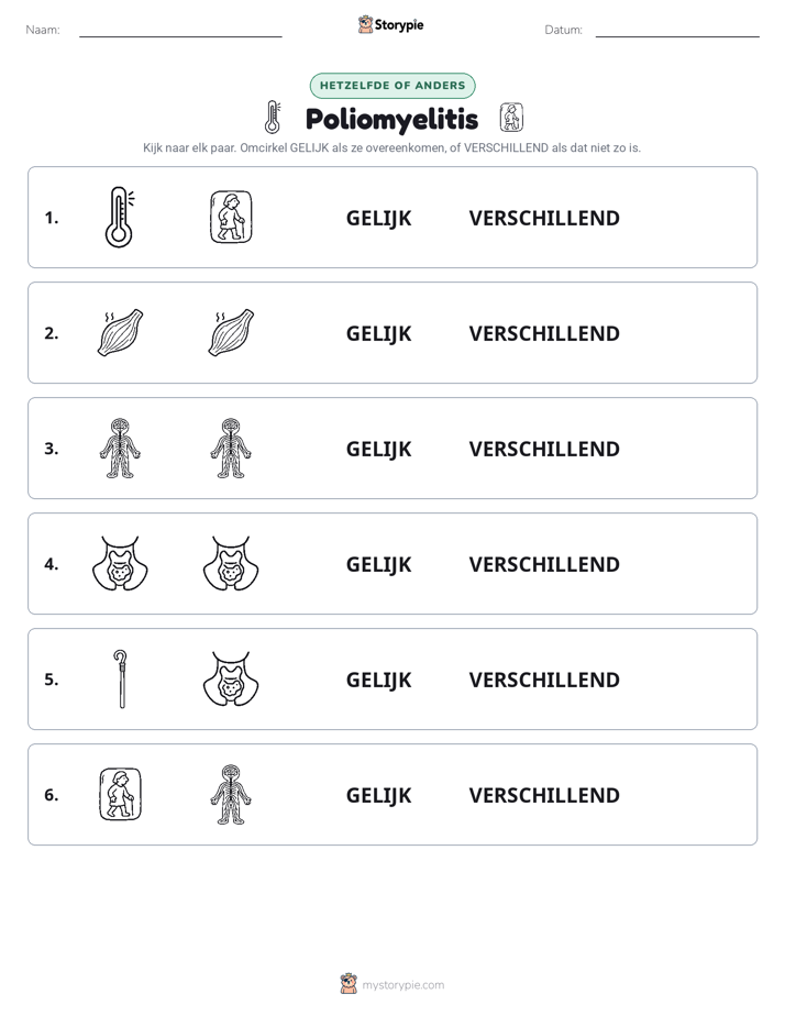 Zelfde of Verschillend