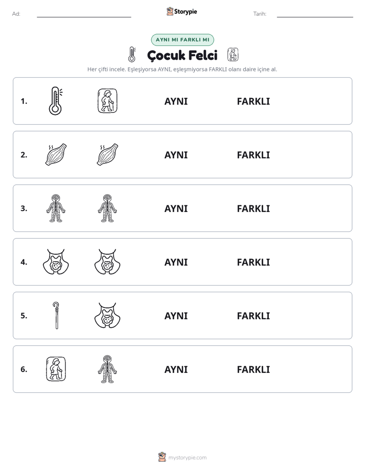 Aynı mı Farklı mı