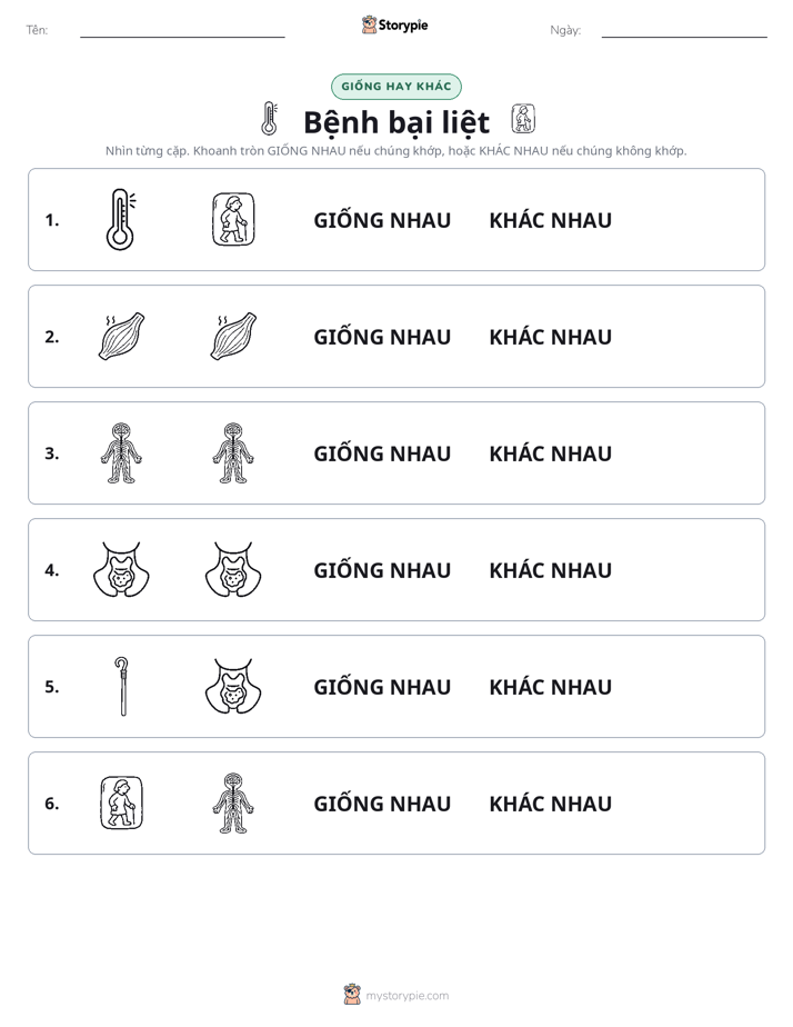 Giống Hay Khác