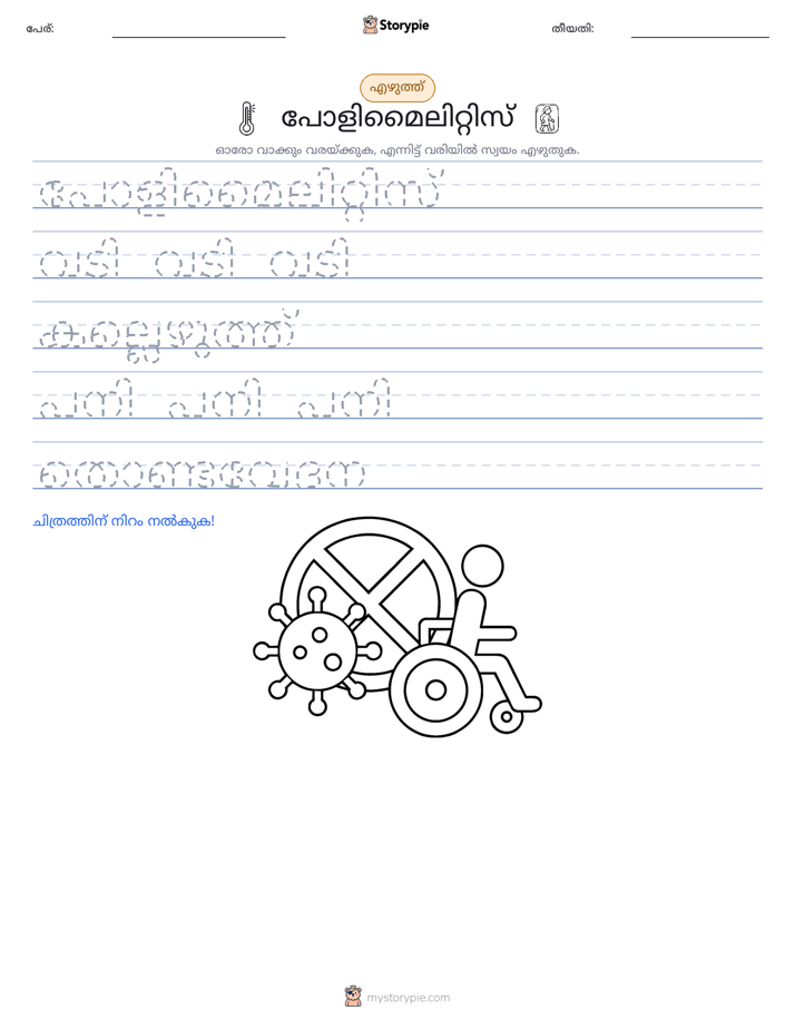 എഴുത്ത് പരിശീലനം