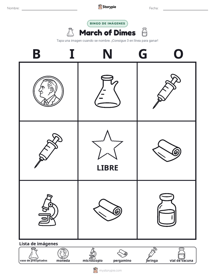 Bingo de Imágenes