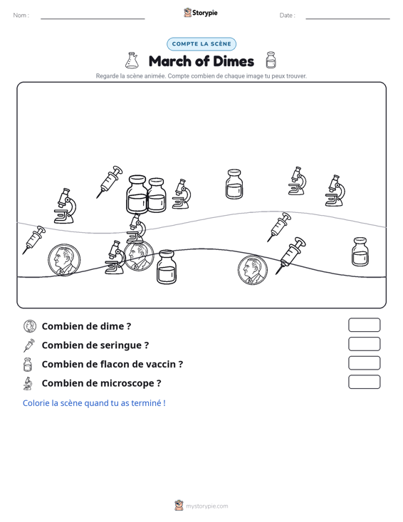 Scène de Comptage