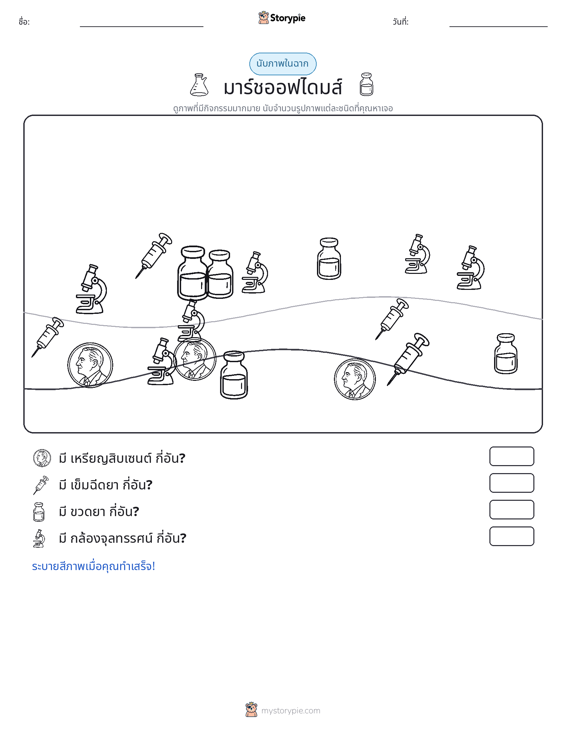 ฉากการนับ