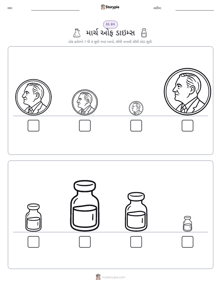 આકાર ક્રમ