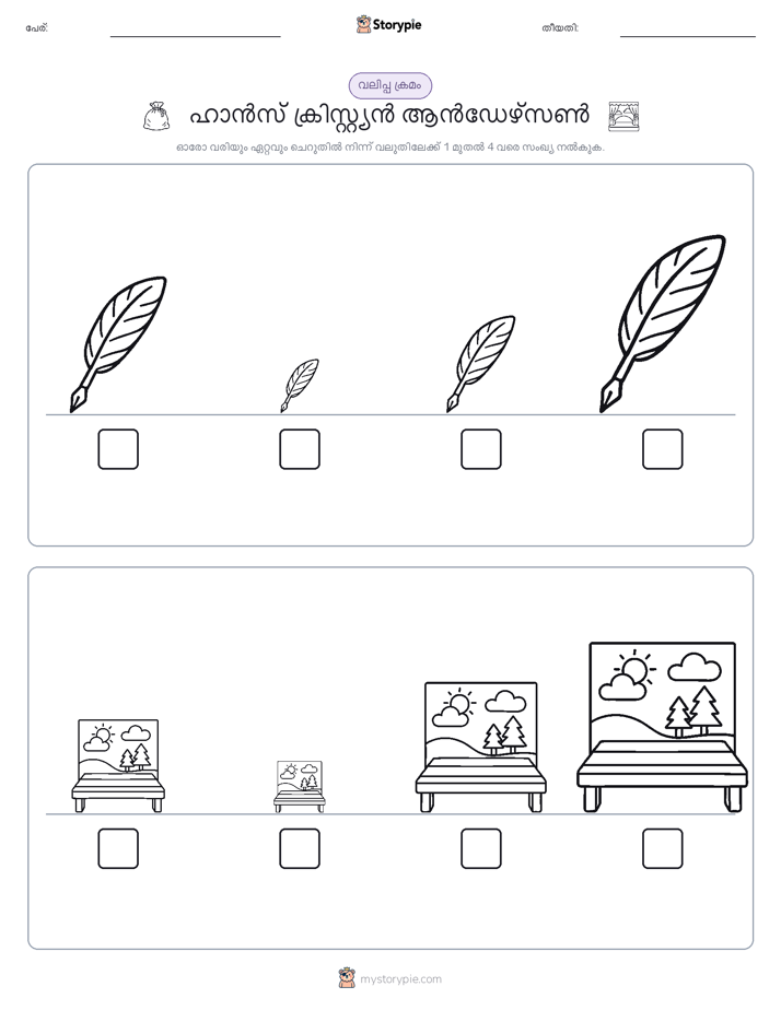 വലുപ്പം ക്രമം