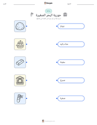 معاينة ورقة العمل القابلة للطباعة حورية البحر الصغيرة
