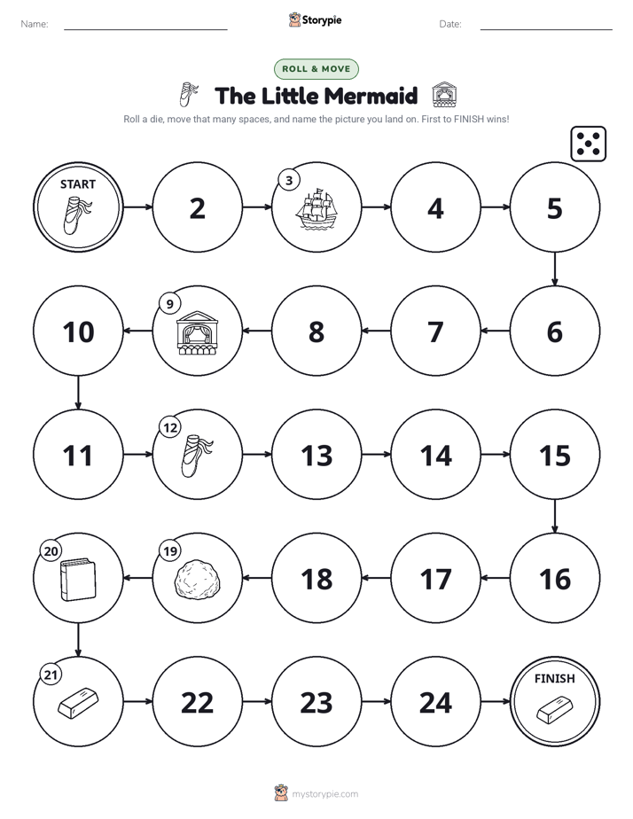 Roll & Move Game