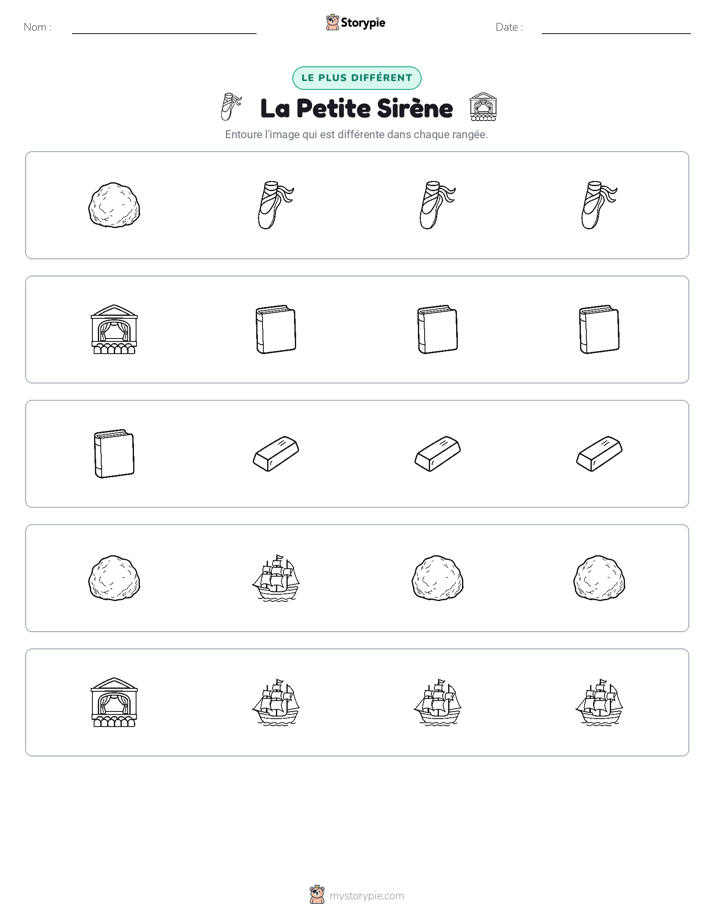 Celui qui ne correspond pas