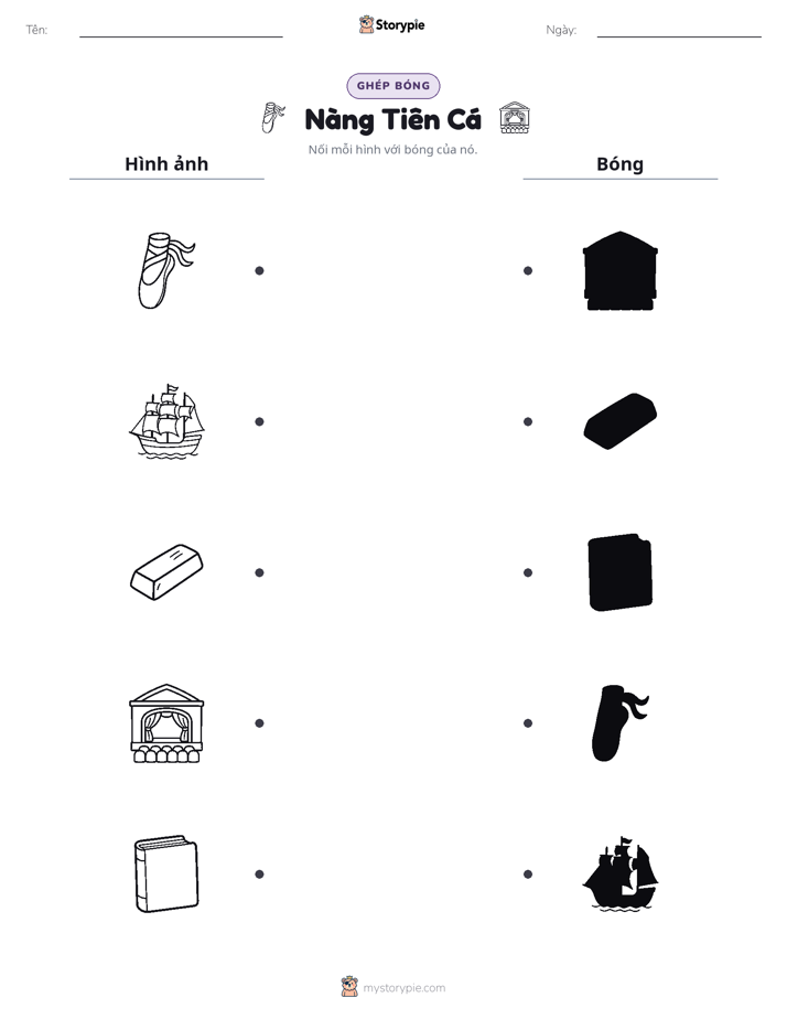 Ghép Hình Bóng