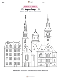 Podgląd drukowalnego arkusza ćwiczeń Kopenhaga