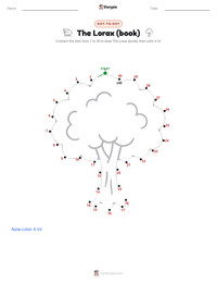 The Lorax (book) printable worksheet preview